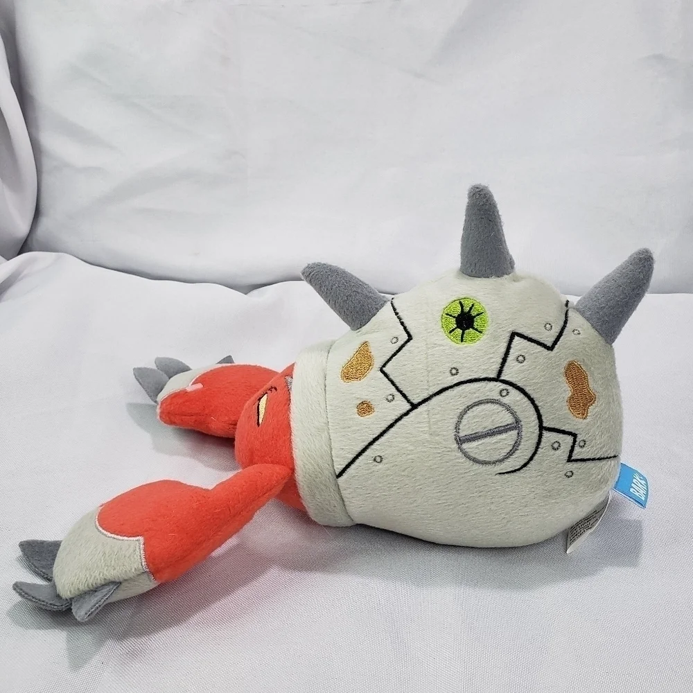 Bark Box Crab Van Goon Dog Toy Crinkle Squeaker Embroidered 8 Inch 2018 NWOT